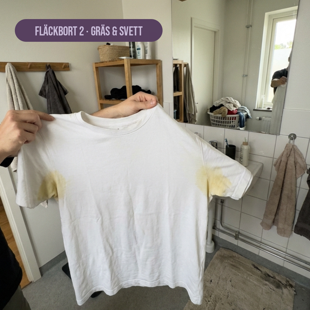 Så får du bort gula svettfläckar från kläder och träningsplagg