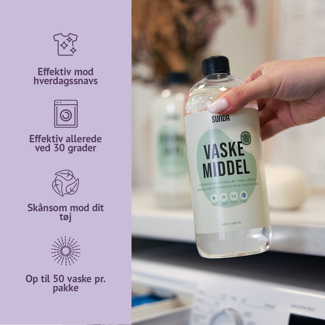 Vaskemiddel 50 vaske